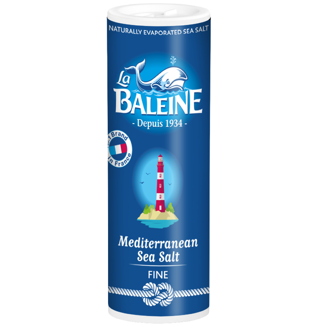 LA BALEINE FINE SEA SALT IODATED 250G